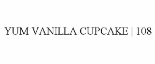 yum vanilla cupcake | 108