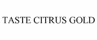 taste citrus gold