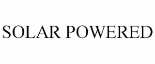 solar powered