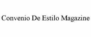 convenio de estilo magazine