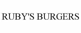ruby's burgers