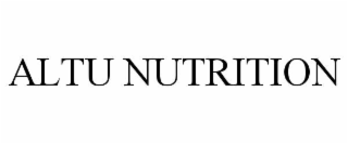 altu nutrition