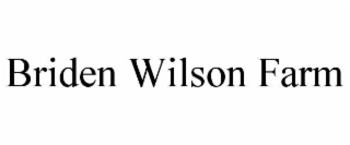 briden wilson farm