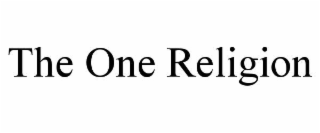 the one religion