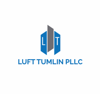 the letters l and t, and the wording luft tumlin pllc