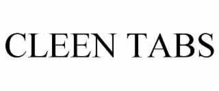 cleen tabs