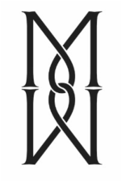 intertwined double m letters