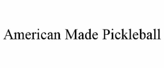 american made pickleball