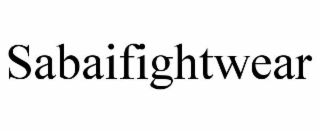 sabaifightwear