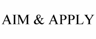 aim & apply