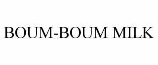 boum-boum milk