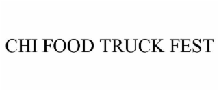 chi food truck fest