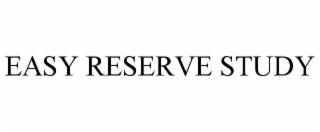 easy reserve study