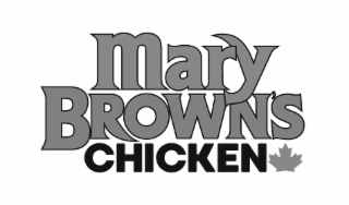 mary brown's chicken