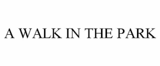 a walk in the park