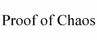proof of chaos