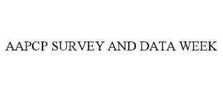 aapcp survey and data week