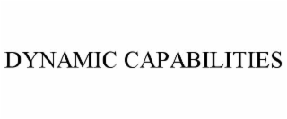 dynamic capabilities