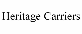 heritage carriers
