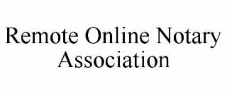 remote online notary association