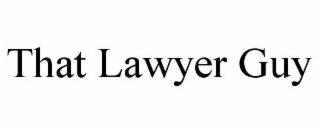 that lawyer guy