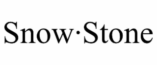snow·stone