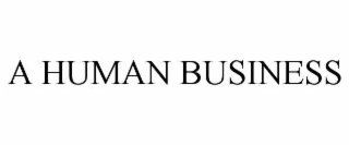 a human business