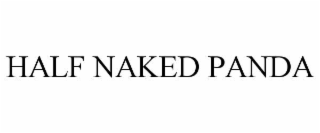 half naked panda