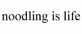 noodling is life