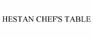 hestan chef's table