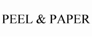peel & paper