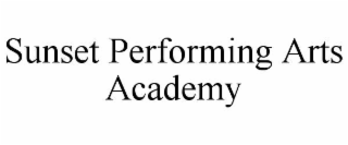 sunset performing arts academy