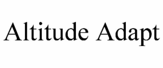 altitude adapt