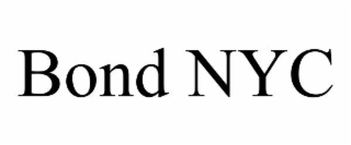 bond nyc