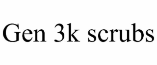 gen 3k scrubs