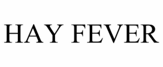 hay fever
