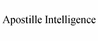 apostille intelligence