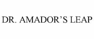 dr. amador’s leap