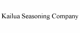 kailua seasoning company