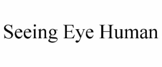 seeing eye human
