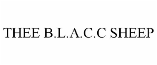 thee b.l.a.c.c sheep