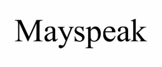 mayspeak
