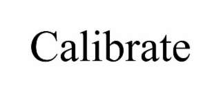 calibrate