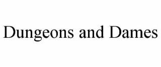 dungeons and dames