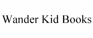 wander kid books