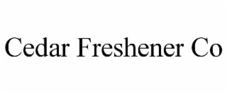 cedar freshener co