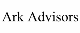 ark advisors