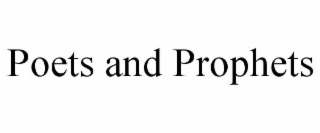 poets and prophets