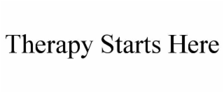 therapy starts here