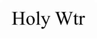 holy wtr